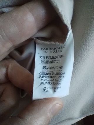 Abito Made in Italy Beige Oversize XL