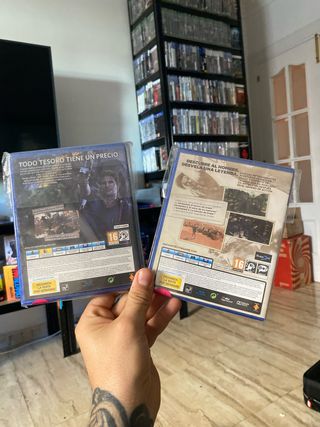 Uncharted 1, 2, 3 y 4 PS4