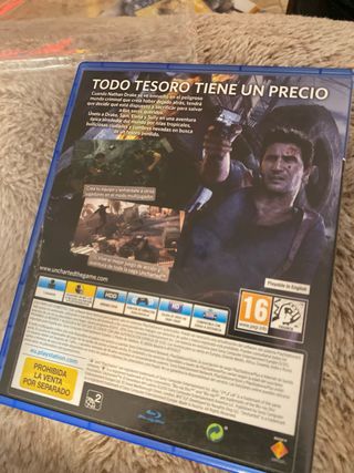 Uncharted 1, 2, 3 y 4 PS4