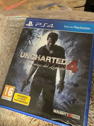 Uncharted 1, 2, 3 y 4 PS4