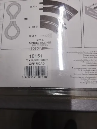 Ninco Recta Media 20cm Off Road