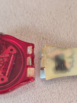 Swatch Originals Gent 1991, con caja, correa rota