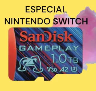 Tarjeta Micro SD SanDisk 1TB para Nintendo Switch