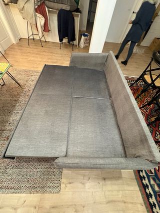 Sofá Cama Gris 3 Plazas