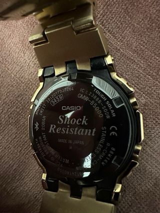 Reloj Casio G-SHOCK Full Metal Dorado