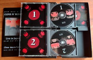 GUNS N´ROSES 3CD BOX SET LIVE IN JAPAN 1992