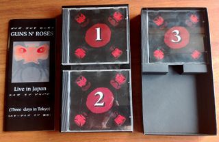 GUNS N´ROSES 3CD BOX SET LIVE IN JAPAN 1992