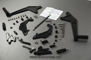 Estriberas retrasadas KAWASAKI ER6 N / F 2012 2016