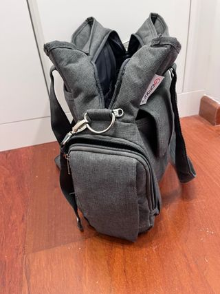 Bolsa para carrito de bebé gris