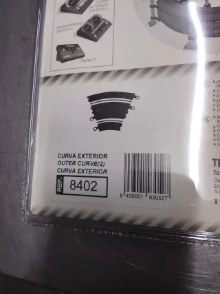 Scalextric Curva Exterior R3 Negra