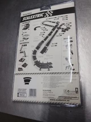 Scalextric Curva Exterior R3 Negra