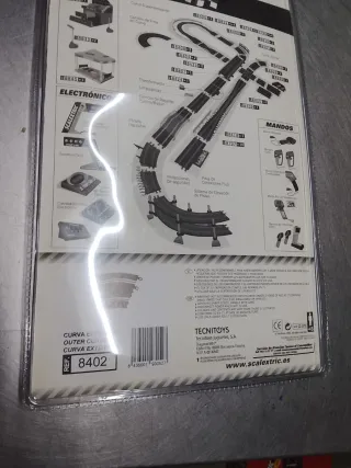 Scalextric Curva Exterior R3 Negra