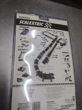 Scalextric Curva Exterior R3 Negra