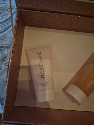 Joyero rosa con purpurina