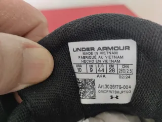 Zapatillas Under Armour Negras