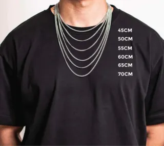 Collar Trenzado Plata 925 60cm