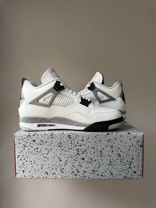 Air Jordan 4 Retro White Cement