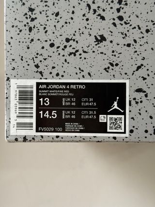 Air Jordan 4 Retro White Cement