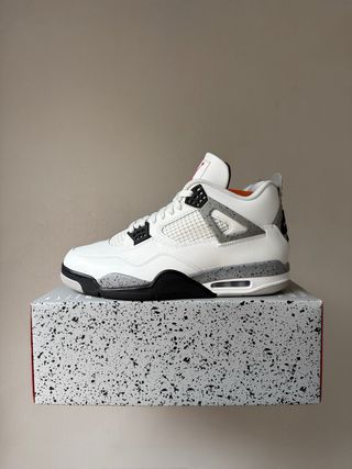 Air Jordan 4 Retro White Cement