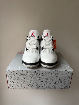 Air Jordan 4 Retro White Cement