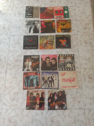 Discos Vinilo Gabinete Caligari y Burning