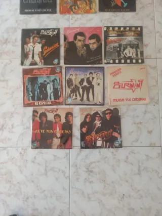 Discos Vinilo Gabinete Caligari y Burning