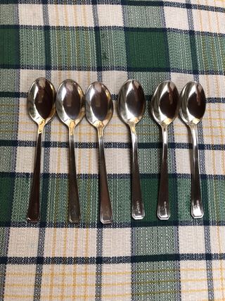 Set 6 Cucchiaini Caffè in Silver Plated