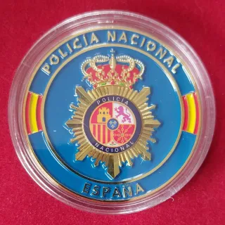 Moneda Policía Nacional U.I.P.