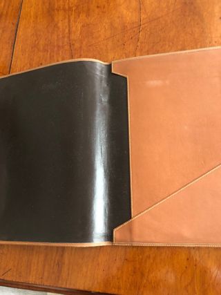 Carpeta Loewe Piel Marrón