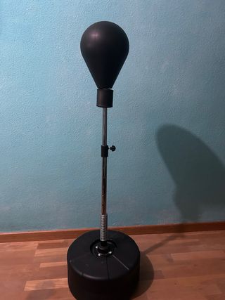 Boxeo saco ajustable con guantes