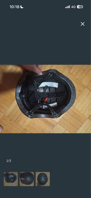 Casco Bici/Patinete con Luz