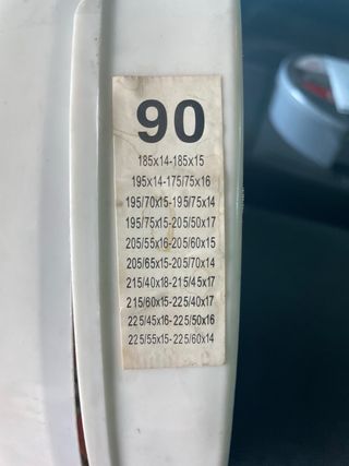 Cadenas de nieve para coche