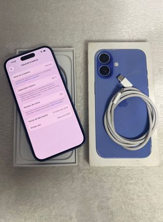 iPhone 16 128GB Azul