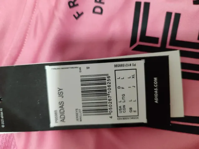 Camiseta Inter Miami Adidas Rosa