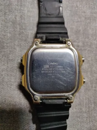 Orologio Digitale Casio WR100M Beige/Nero