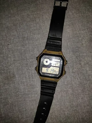 Orologio Digitale Casio WR100M Beige/Nero