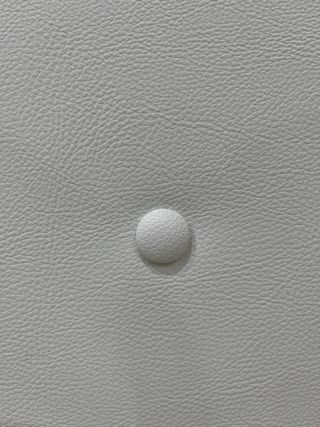 Cabecero blanco 1,50m polipiel