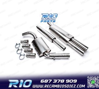 LÍNEA DE ESCAPE VOLKSWAGEN VW GOLF 3