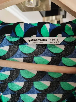 Vestido largo estampado