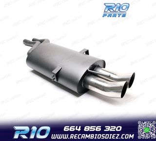 SILENCIOSO ESCAPE BMW SERIE 3 E46 2000- x2 DTM