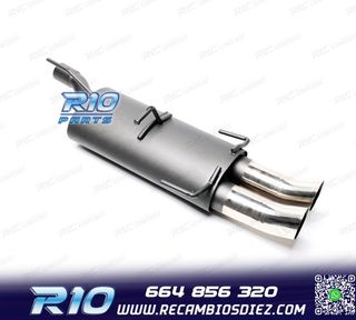 SILENCIOSO ESCAPE PARA OPEL ASTRA 1991-1998 x2 DTM