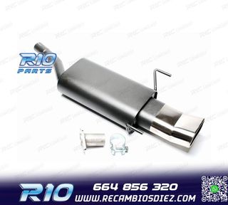 SILENCIOSO ESCAPE PARA OPEL ASTRA 1998-2009 x2 DTM