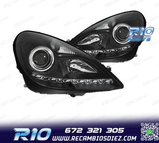 FAROS XENON MERCEDES CLASE SLK R171 04-11 LUZ DIURNA LED FON