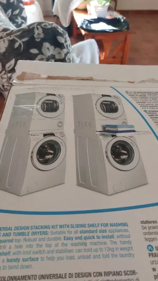 Kit Unión Lavadora y Secadora