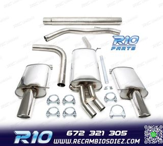 SILENCIOSO ESCAPE AUDI A4 B6 00-04