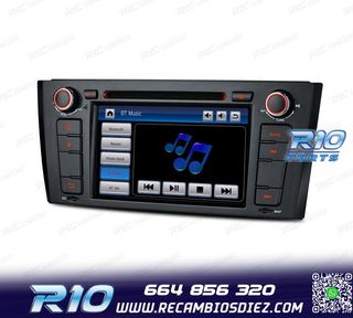 RADIO NAVEGADOR 7" BMW SERIE 1 E81 E82 E87 E88 04-11 USB GPS