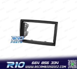 MARCO NEGRO RADIO 2-DIN PARA CITROEN JUMPER PEUGEOT BOXER FI