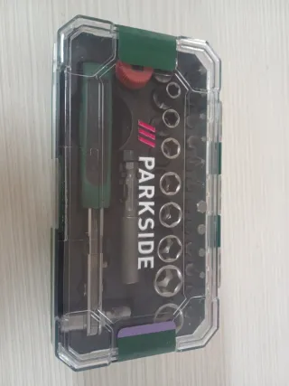 Set cricchetto e bussole Parkside