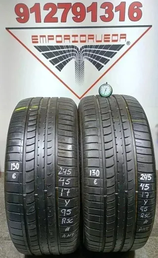 -245 45 17 Y GOODYEAR RUEDA AL 90% VIDA UTIL