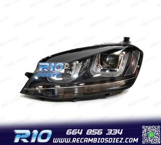 FARO IZQ VOLKSWAGEN VW GOLF 7 XENON 12-17 LUZ DIURNA DRL NE